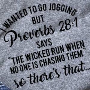 ONE BLESSED NANA Tops - NWT**BOUTIQUE** Proverbs 28:1 FUN TEE 2X ONE BLESSED NANA Tops - NWT**BOUTIQUE** Proverbs 28:1 FUN TEE 2X
